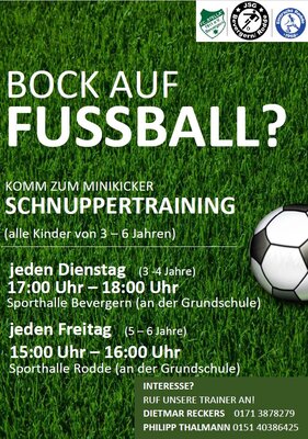 Werbung Minikicker 2018-2019 Werbung Minikicker 2018-2019